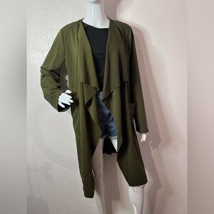 Hunter Green Jacket without belt sz L